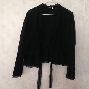 Black outerwear